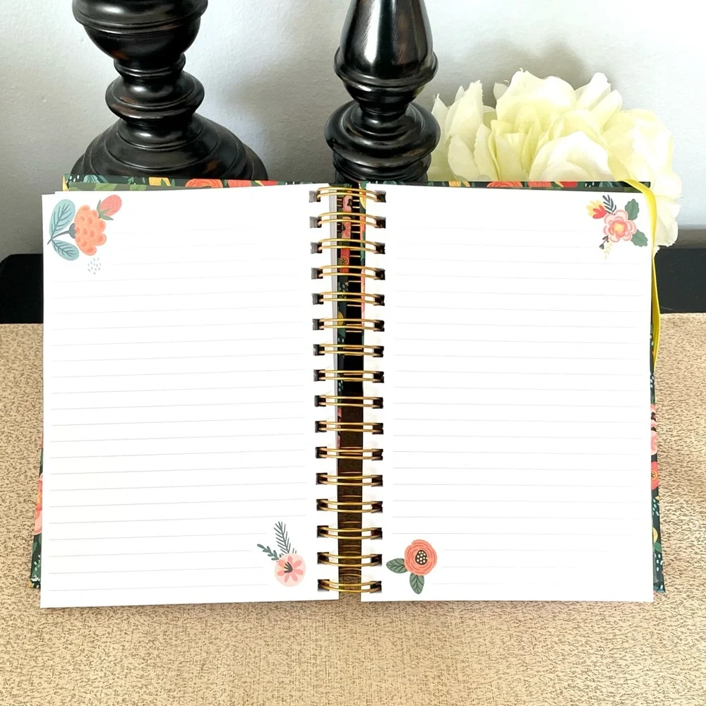 NWT FLORAL Hardcover Notebook/Journal Notepad Stationery Bundle